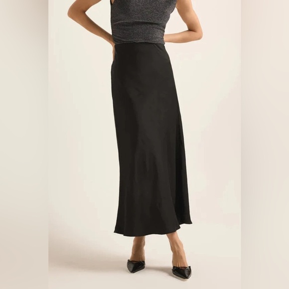 Z Supply Dresses & Skirts - NWT Z Supply Europa Midi Slip Skirt in Black